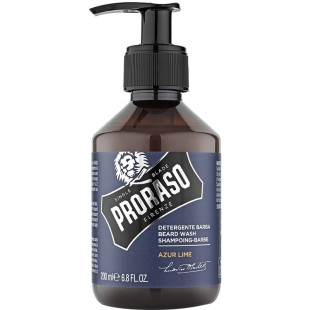 Шампунь для бороды Azur&Lime Proraso, 200 мл
