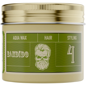 Віск для укладки волосся на водній основі легкої фіксації Aqua Wax 4 Light Green Bandido, 125 мл