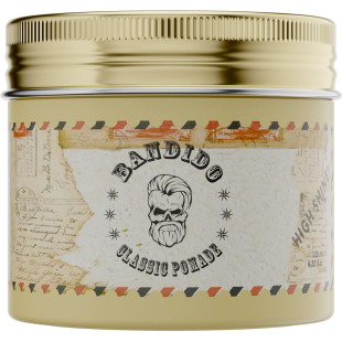 Помада для укладання волосся середньої фіксації Classic Pomade Bandido, 125 мл