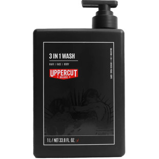 Шампунь 3 in 1 Wash Uppercut Deluxe, 1000 мл