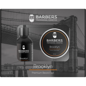Набор для ухода за бородой Barbers Brooklyn, 80 мл