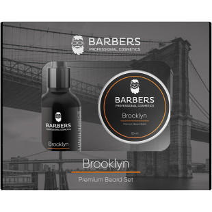 Набор для ухода за бородой Barbers Brooklyn, 80 мл