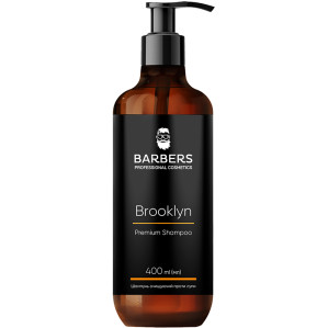 Шампунь для мужчин против перхоти Barbers Brooklyn, 400 мл
