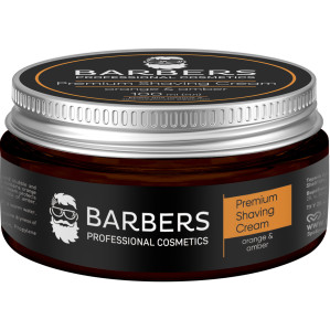 Крем для бритья с увлажняющим эффектом Barbers Orange-Amber, 100 мл
