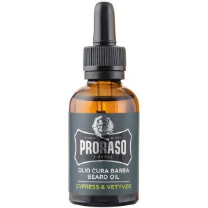 Олія для догляду за бородою Cypress&Vetyver Proraso, 30 мл