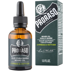 Олія для догляду за бородою Cypress&Vetyver Proraso, 30 мл