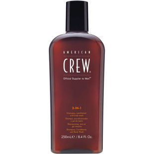 Шампунь 3 в 1 Shampoo American Crew, 250 мл