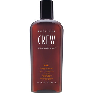 Шампунь 3 в 1 Shampoo American Crew, 450 мл