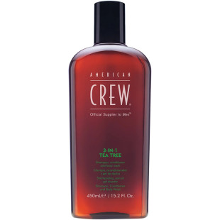 Шампунь 3 в 1 Tea Tree Shampoo American Crew, 450 мл