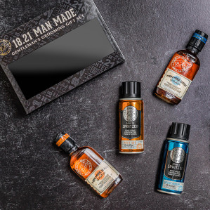 Набор подарочный Absolute Mahogany & Noble Oud 18.21 Man Made, (4х100мл)